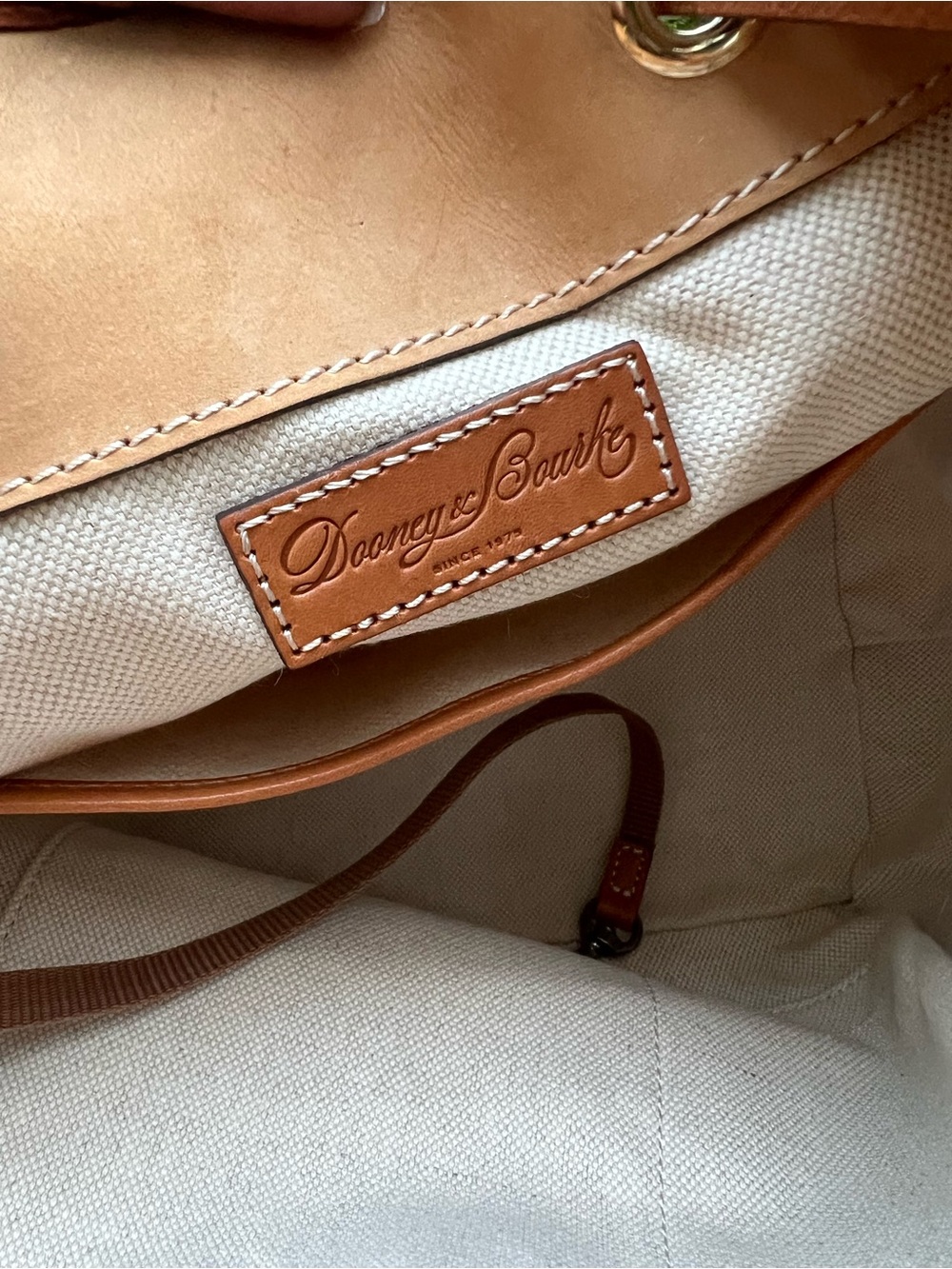Dooney & Bourke Hydrangea Monogram Drawstring Handbag - Picture 10 of 17